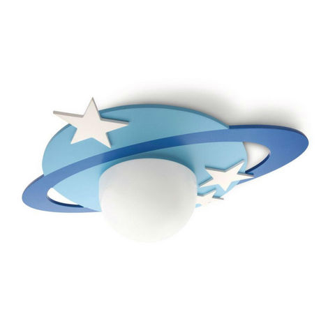 Philips - Kinder-Hängelampe-Philips-CRONOS - Plafonnier Planète Bleu L47,6cm | Lustre 